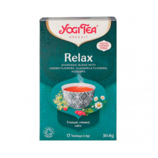 Трав'яний чай Yogi Tea Релакс із прянощами органічний в пакетиках 17х1,8 г