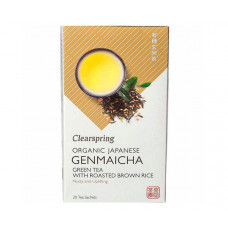 Зелений чай Clearspring Генмайча органічний в пакетиках 20х1,8 г Зелений чай Clearspring Генмайча органічний в пакетиках 20х1,8 г