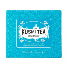 Суміш органічного чаю Kusmi Tea Blue Detox в пакетиках 20х2 г Суміш органічного чаю Kusmi Tea Blue Detox в пакетиках 20х2 г