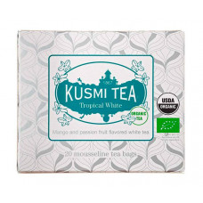 Білий чай органічний Kusmi Tea Tropical в пакетиках 20х2 г Білий чай органічний Kusmi Tea Tropical в пакетиках 20х2 г