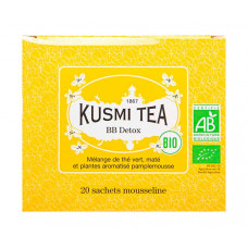 Суміш органічного чаю Kusmi Tea BB Detox в пакетиках 20х2 г Суміш органічного чаю Kusmi Tea BB Detox в пакетиках 20х2 г