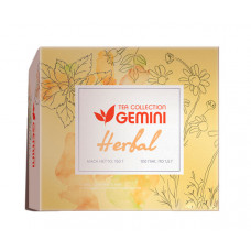 Трав'яний чай Gemini Tea Collection Herbal в пакетиках 100 шт Трав'яний чай Gemini Tea Collection Herbal в пакетиках 100 шт