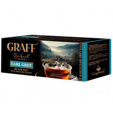 Чорний чай Graff Earl Grey в пакетиках 25х2 г Чорний чай Graff Earl Grey в пакетиках 25х2 г