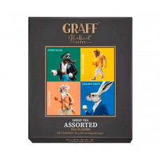 Зелений чай Graff Assorted tea flavors в саше 32 шт Зелений чай Graff Assorted tea flavors в саше 32 шт