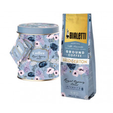 Кава Bialetti Universale Bridgerton мелена 250 г + подарункова коробка Кава Bialetti Universale Bridgerton мелена 250 г + подарункова коробка