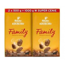 Кава Tchibo Eduscho Family мелена 2х500 г Кава Tchibo Eduscho Family мелена 2х500 г