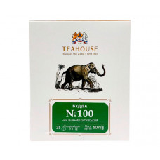 Зелений чай Тeahouse №100 Будда у пірамідках 25х2 г