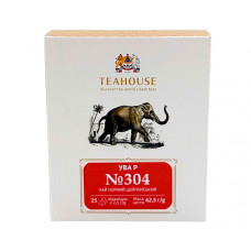 Чорний чай Teahouse №304 Ува Р у пірамідках 25х2,5 г Чорний чай Teahouse №304 Ува Р у пірамідках 25х2,5 г