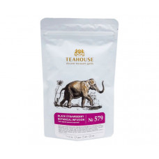 Чорний чай Teahouse №579 Black Strawberry botanical infusion 50 г Чорний чай Teahouse №579 Black Strawberry botanical infusion 50 г