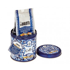 Набір Кава Bialetti х Dolce Gabbana Perfetto Moka Autentico мелена 200 г + металева банка
