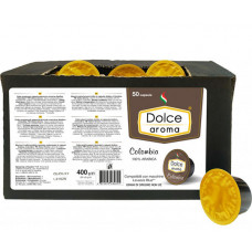 Кофе в капсулах Dolce Aroma Colombia Lavazza Blue 50 шт (4820093484855) (повреждена упаковка) Кофе в капсулах Dolce Aroma Colombia Lavazza Blue 50 шт (4820093484855) (повреждена упаковка)
