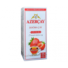 Чорний чай Azercay Полуниця в пакетиках 25х1,8 г Чорний чай Azercay Полуниця в пакетиках 25х1,8 г