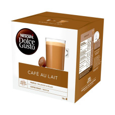 Кофе в капсулах NESCAFE Dolce Gusto Cafe Au Lait- 16 шт (повреждена упаковка)