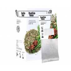 Трав'яний чай Hello Tea Тархун Аніс фільтр-пак 20 шт Трав'яний чай Hello Tea Тархун Аніс фільтр-пак 20 шт