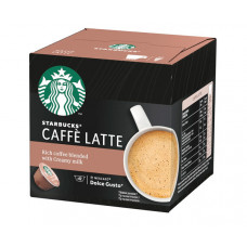 Кофе в капсулах Starbucks Dolce Gusto Caffe Latte - 12 шт (повреждена упаковка) Кофе в капсулах Starbucks Dolce Gusto Caffe Latte - 12 шт (повреждена упаковка)