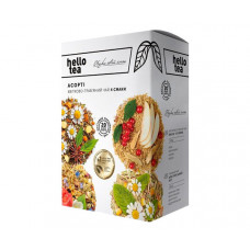 Квітково-трав'яний чай Hello Tea Асорті 4 смаки фільтр-пак 20 шт Квітково-трав'яний чай Hello Tea Асорті 4 смаки фільтр-пак 20 шт