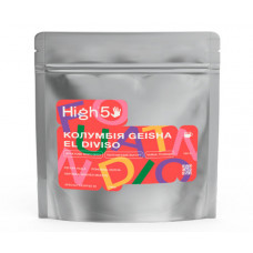 Кава High5 Colombia Geisha El Diviso omni в зернах 100 г