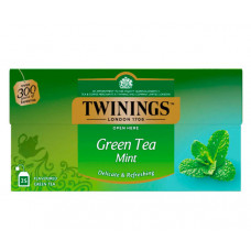 Зелений чай Twinings Mint в пакетиках 25х2 г Зелений чай Twinings Mint в пакетиках 25х2 г