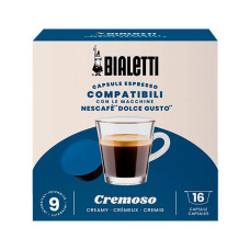 Кофе в капсулах Bialetti Dolce Gusto Cremoso 16 шт (повреждена упаковка)