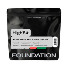 Кава High5 Colombia Hulcafe Decaf еspresso в зернах 250 г