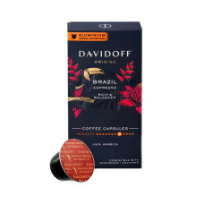 Кава в капсулах Davidoff Nespresso Origins Brazil 10 шт Кава в капсулах Davidoff Nespresso Origins Brazil 10 шт