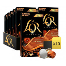 Кава в капсулах L'OR Espresso Caramel Nespresso - 10х10 шт Кава в капсулах L'OR Espresso Caramel Nespresso - 10х10 шт