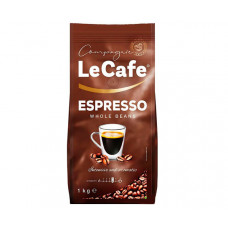 Кава LeCafe Espresso в зернах 1 кг