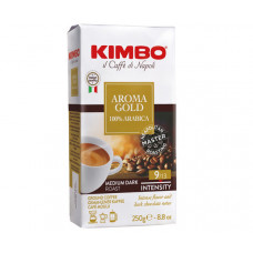 Кофе KIMBO Espresso Aroma gold 100% Arabica молотый 250 г (развакуум упаковки) Кофе KIMBO Espresso Aroma gold 100% Arabica молотый 250 г (развакуум упаковки)