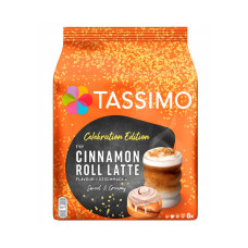 Кава в капсулах Tassimo Celebration Edition Cinnamon Roll Latte Sweet and Creamy 16 шт