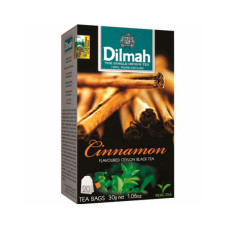 Чорний чай Dilmah Cinnamon в пакетиках 20 шт