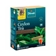 Чорний чай Dilmah Premium Ceylon в пакетиках 100 шт