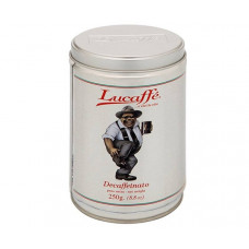 Кофе без кофеина Lucaffe Decaffeinato ж/б молотый 250 г (повреждена упаковка)
