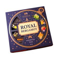 Подарунковий набір чаю Teahouse Роял Бергамот Асорті