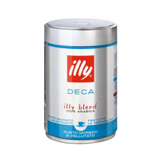 Кофе без кофеина Illy Caffe Decaffeinato молотый 250 г (примятая банка)
