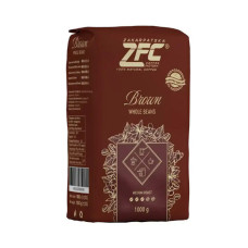 Кава ZFC Brown в зернах 1 кг