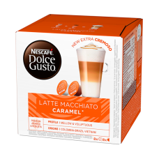 Кофе в капсулах NESCAFE Dolce Gusto Latte Macchiato Caramel - 16 шт (повреждена упаковка)