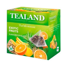 Фруктовий чай Tealand Exotic Fruits в пірамідках 20 шт