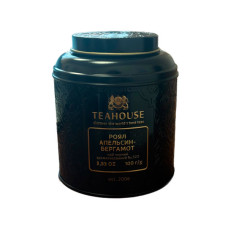 Купаж чорного та білого чаю Teahouse №520 Роял Апельсин-Бергамот з/б 100 г