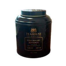 Купаж чорного та білого чаю Teahouse №521 Роял Персик-Бергамот з/б 100 г