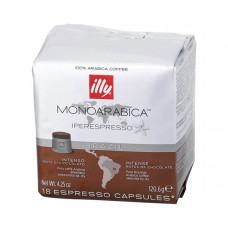 Кава в капсулах Illy IperEspresso Monoarabica Бразилія пак. із фольги - 18 шт Кава в капсулах Illy IperEspresso Monoarabica Бразилія пак. із фольги - 18 шт