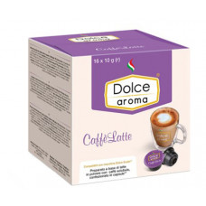 Кава в капсулах Dolce Aroma Caffe Latte Dolce Gusto 16 шт Кава в капсулах Dolce Aroma Caffe Latte Dolce Gusto 16 шт