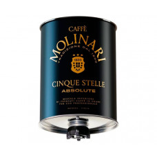 Кава Caffe Molinari Cinque Stelle Arabica 100% з/б у зернах 3 кг