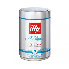 Кава без кофеїну Illy Caffe Decaffeinato в зернах з/б 250 г Кава без кофеїну Illy Caffe Decaffeinato в зернах з/б 250 г