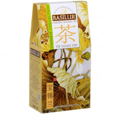 Зелений чай Basilur Те Гуань Інь картон 100 г Зелений чай Basilur Те Гуань Інь картон 100 г