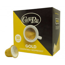 Кава в капсулах Caffe Poli Nespresso Gold 50 шт Кава в капсулах Caffe Poli Nespresso Gold 50 шт