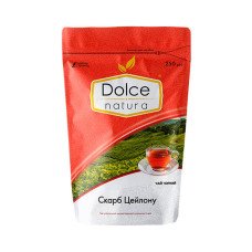 Чорний чай Dolce Natura Скарб Цейлону 250 г