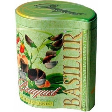 Зелений чай Basilur Зелена свіжість з/б 100 г Зелений чай Basilur Зелена свіжість з/б 100 г