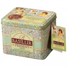 Зелений чай Basilur Зелений подарунок з/б 100 г Зелений чай Basilur Зелений подарунок з/б 100 г
