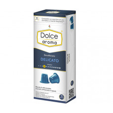 Кава у капсулах Dolce Aroma Delicato Decaffeinato 10 шт Кава у капсулах Dolce Aroma Delicato Decaffeinato 10 шт