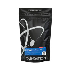 Кава без кофеїну Foundation Brasil Santos Decaff у зернах 250 г